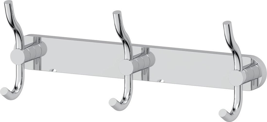 HAR 006 Планка с 3-мя крючками-вешалками 32 cm ARTWELLE Harmonie