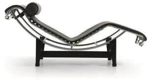 Cassina Шезлонг из пелле Lc