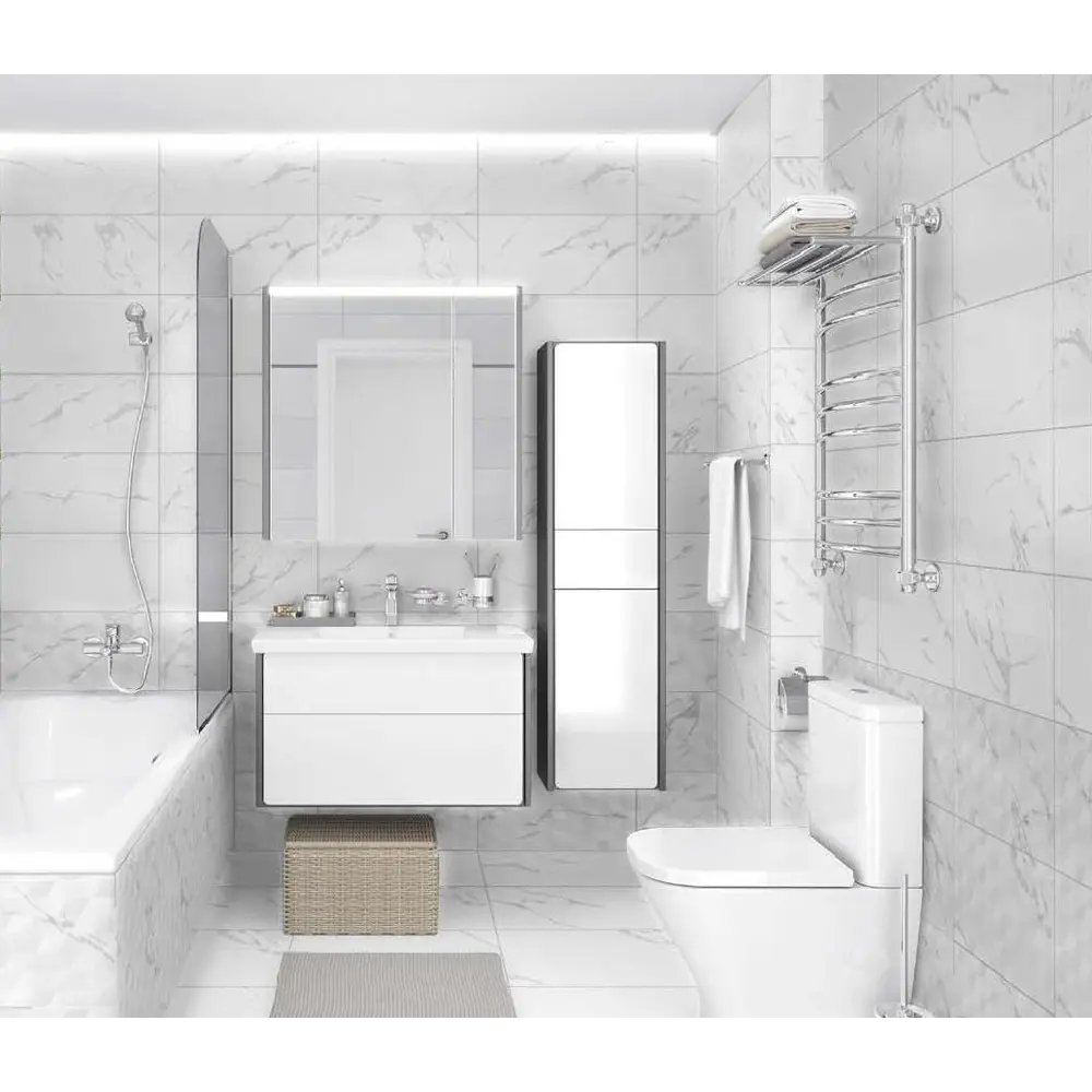 Настенная плитка Axima Монако с мраморным рельефом 25х50 см 84133787 STLM-0046609 - Вид №2