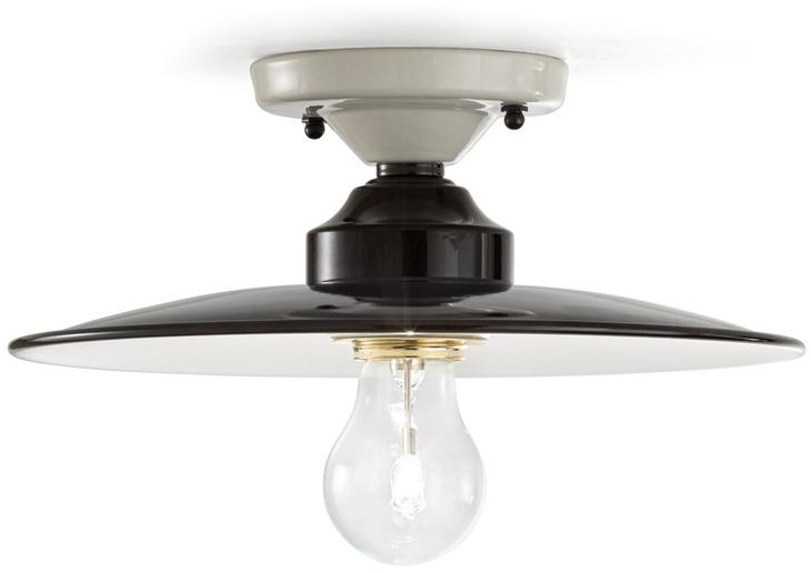 FERROLUCE Керамический потолочный светильник B&w C1613 -c1614 -c1615 - Вид №1