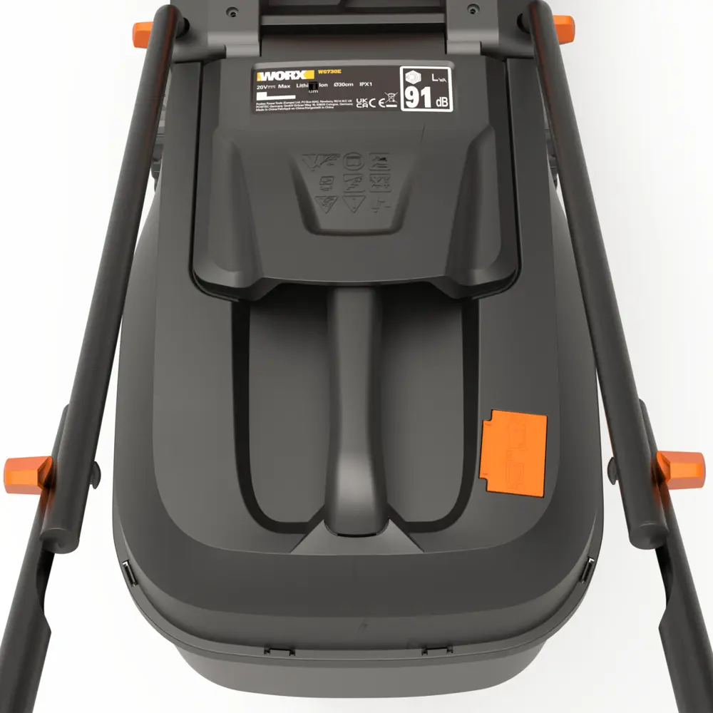 Газонокосилка аккумуляторная Worx WG730E 20 В 30 см 1x4 Ач АКБ и ЗУ входит в комплект STLM-2101741 - Вид №8