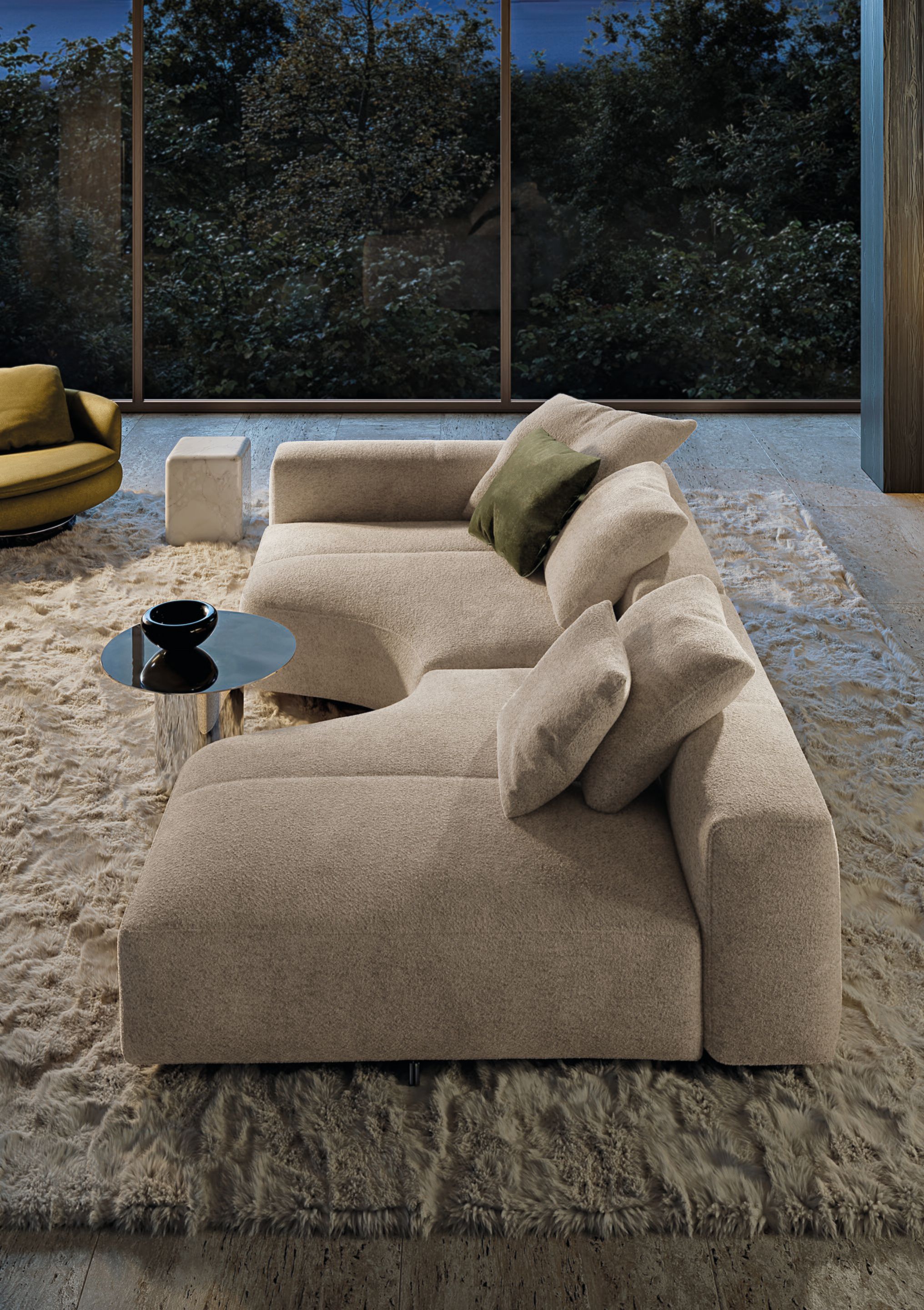Модульный тканевый диван Minotti Yves ARCH-00127940 - Вид №21