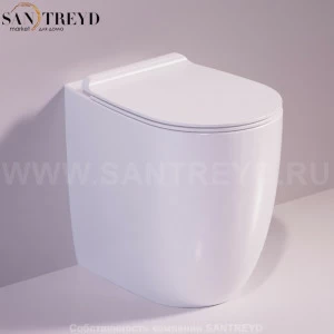 VI21BIANCO Приставной унитаз напольный Белый Simas Vignoni Италия