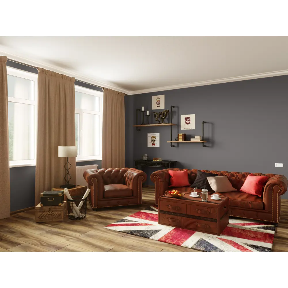 Краска для стен и потолков Trend Farbe цвет Маренго 2.5 л Dufa STLM-2005894 - Вид №3