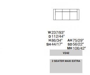 Rossini Sofas Модульный секционный диван в коже Monicelli sun-id-1409527 - Вид №6