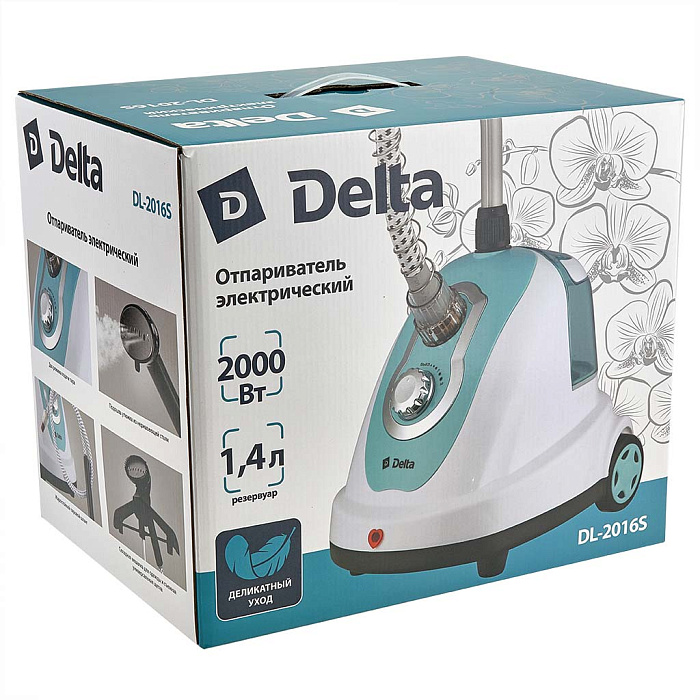 9211946 Отпариватель DELTA DL-2016S белый STDN-0096279 - Вид №7