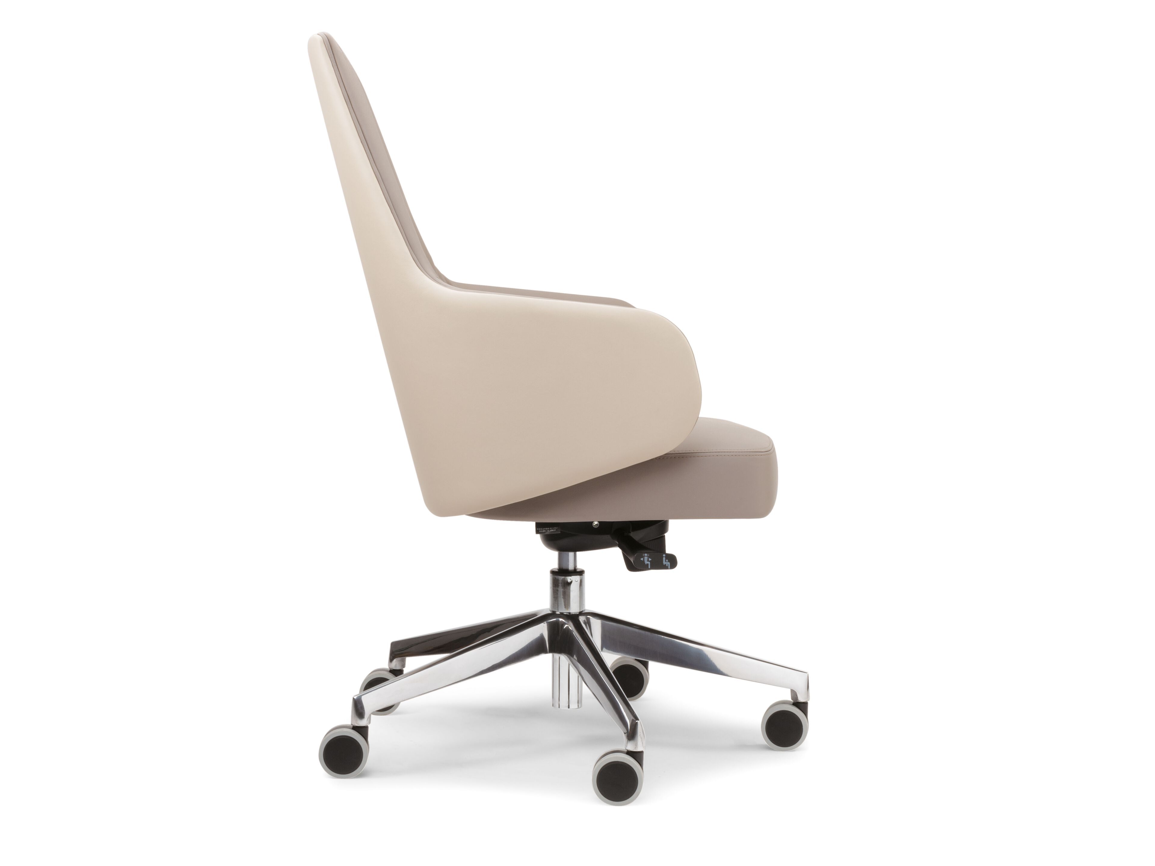 Тканевый поворотный стул с колесами с подлокотниками Riccardo Rivoli MIA 210 OFFICE ARCH-00044361 - Вид №1