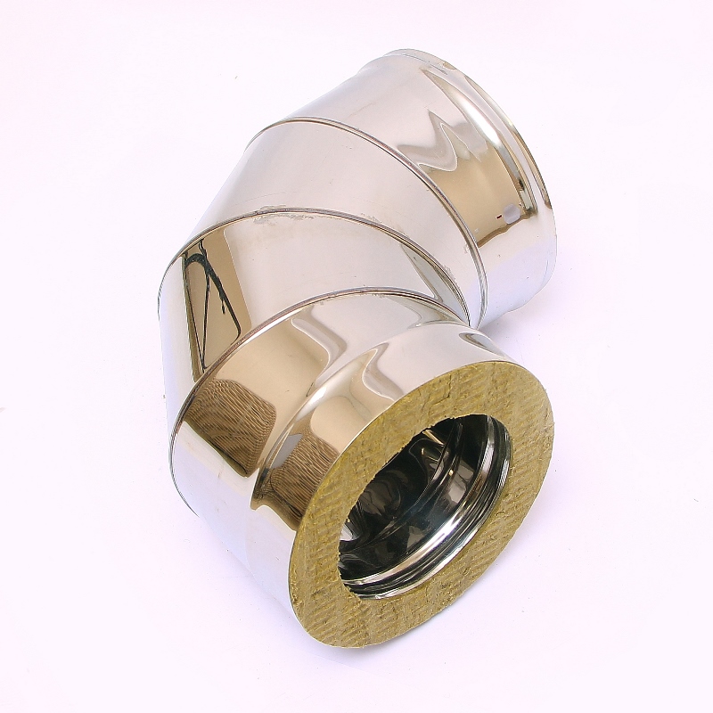 Сэндвич-колено 90" Ferrum Ф180х280 оцинкованная сталь (430/0,5мм) FD08180N4FC - Вид №1