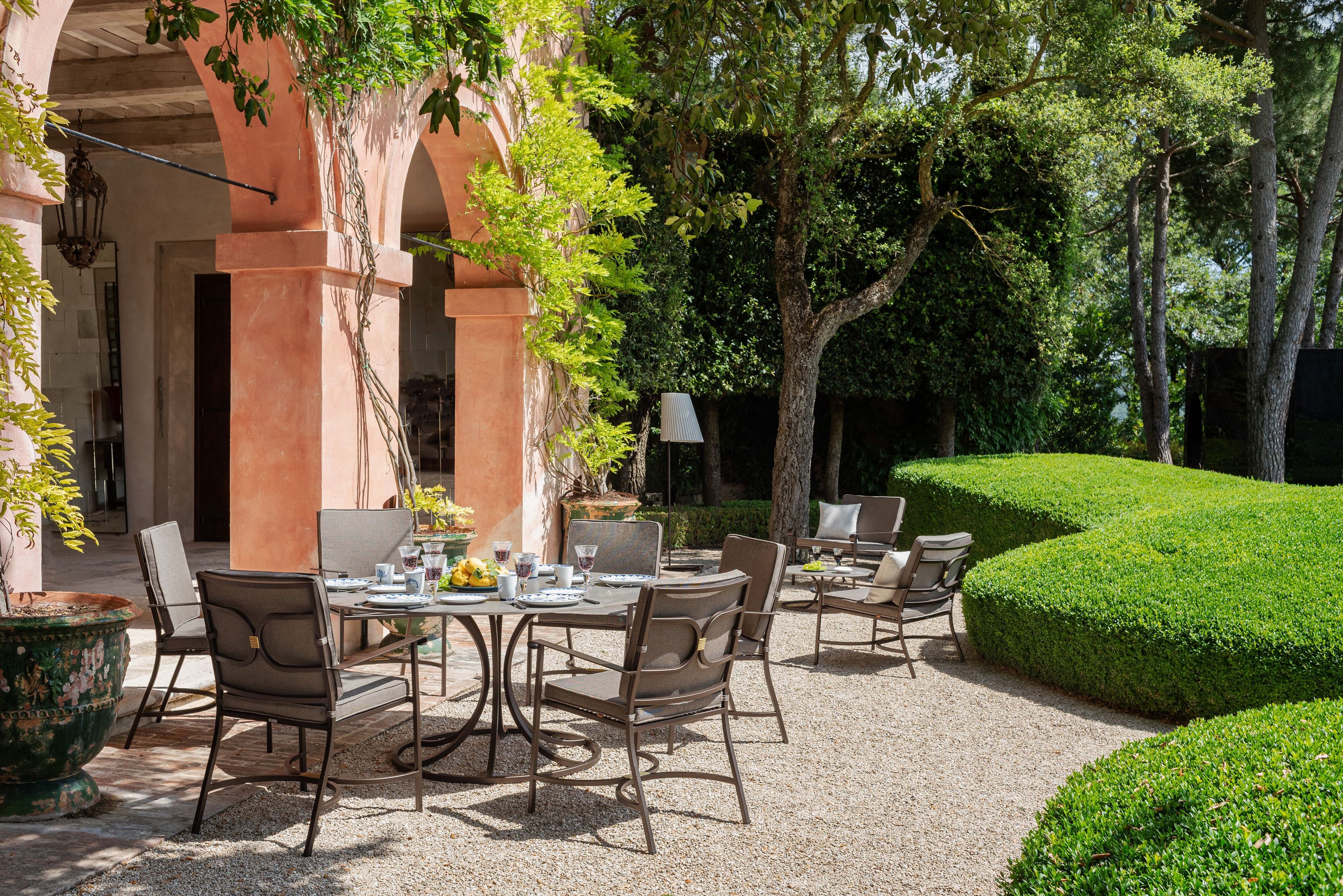 Стальное садовое кресло с подлокотниками emu Collier ARCH-00078997 - Вид №4