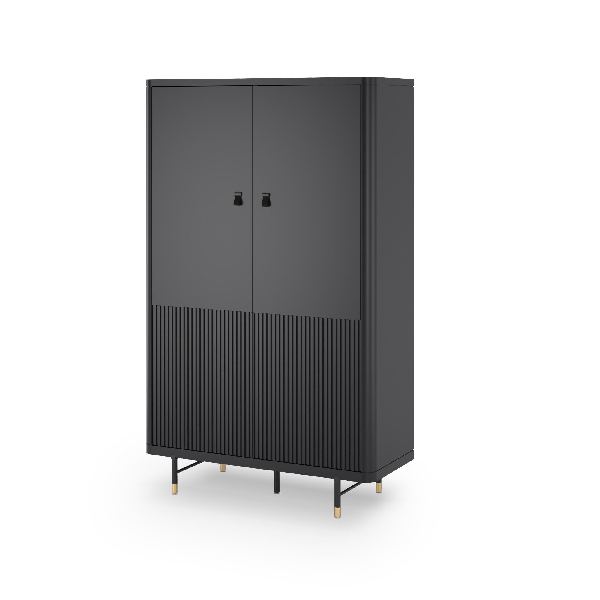 Шкаф из массива дерева с распашными дверцами animovel Fidji ARCH-00060398 - Вид №1