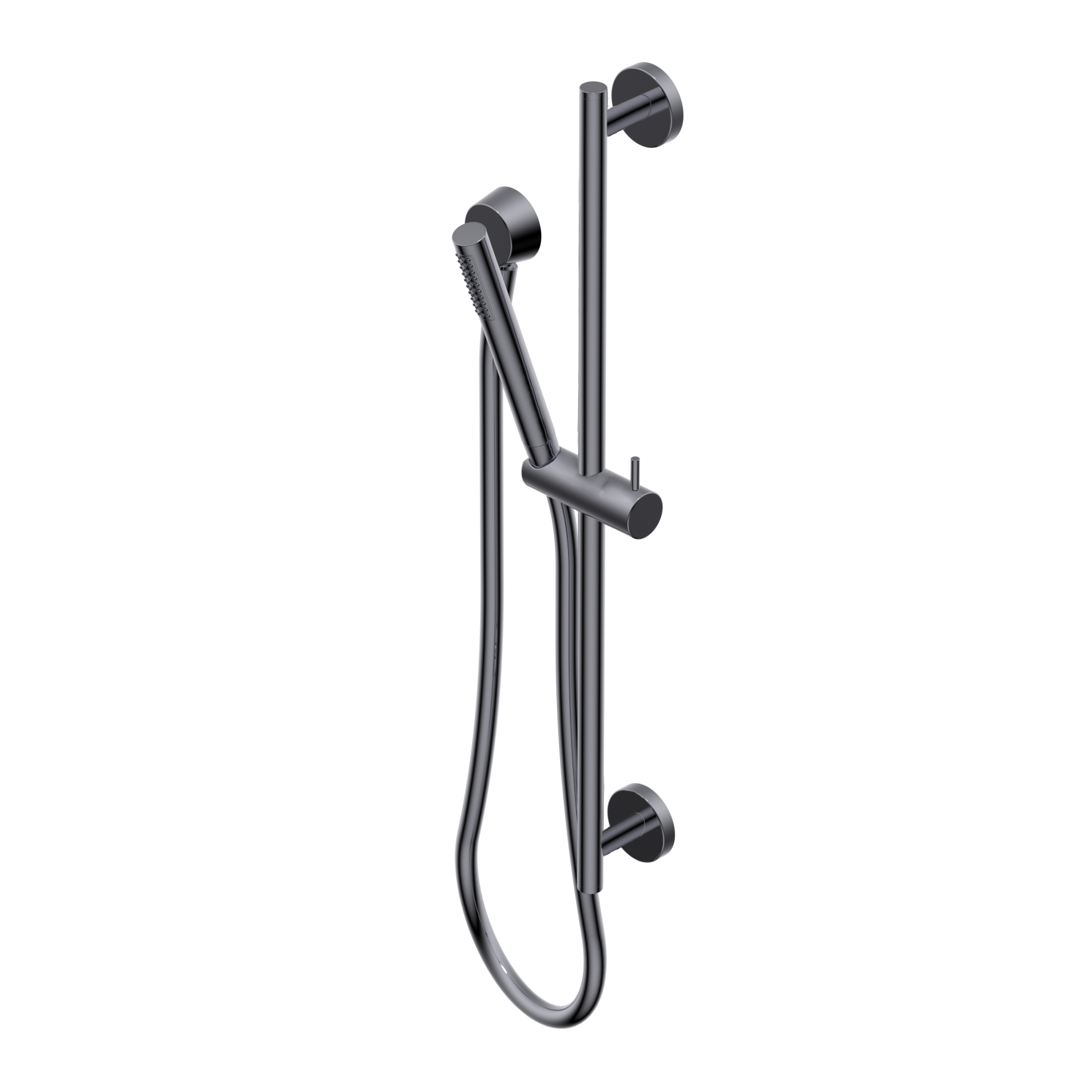 74W013 Направляющая с ручным душем, гибким шлангом 1500 мм и подключением к воде Ritmonio Shower kits 