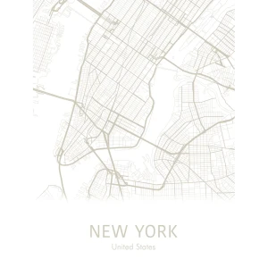 Постер Нью-Йорк 39x49 см