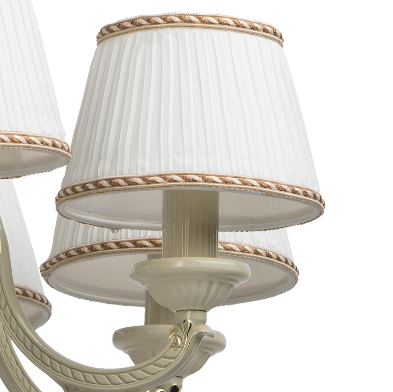 Подвесная люстра MW-Light Ариадна 450012808 MW-LIGHT ДИЗАЙНЕРСКИЕ, АРИАДНА 184626 Белый  - Вид №3