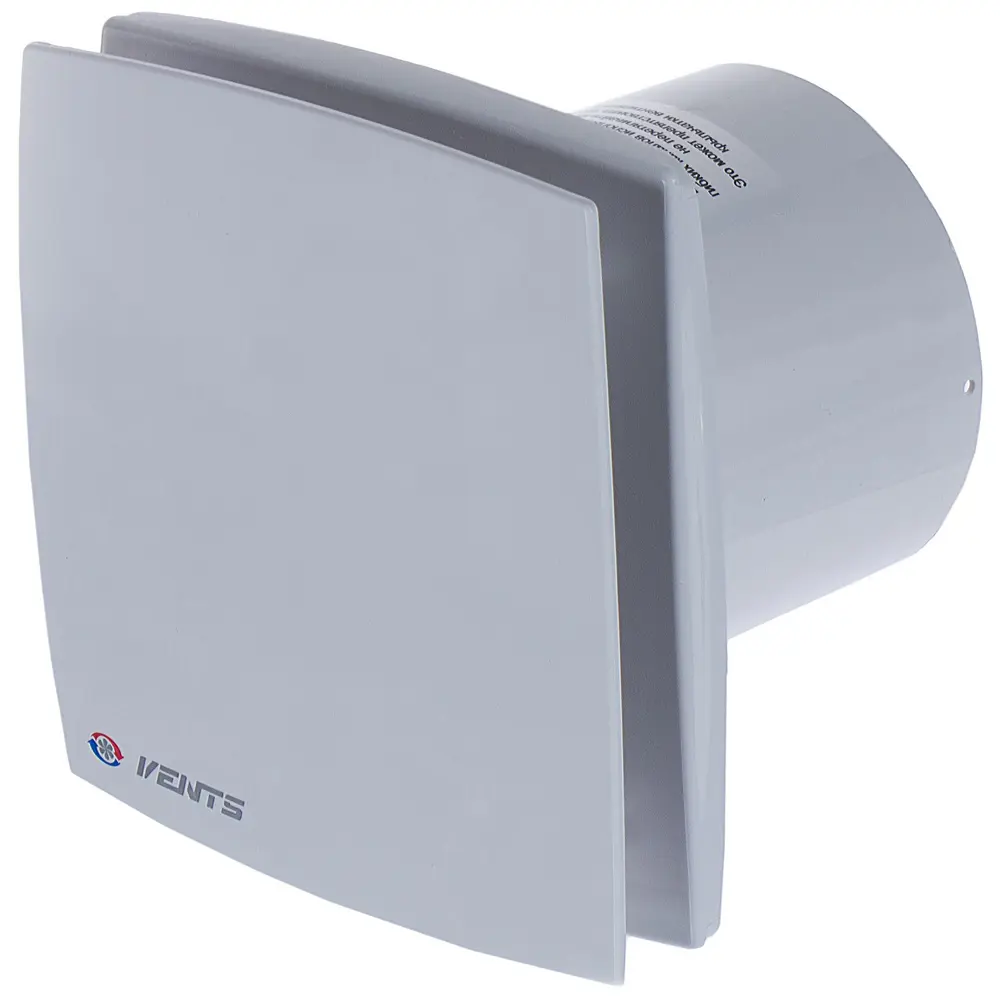 Вентилятор осевой вытяжной Вентс ЛД D100 мм 33 дБ 88 м³/ч цвет белый STLM-2115673