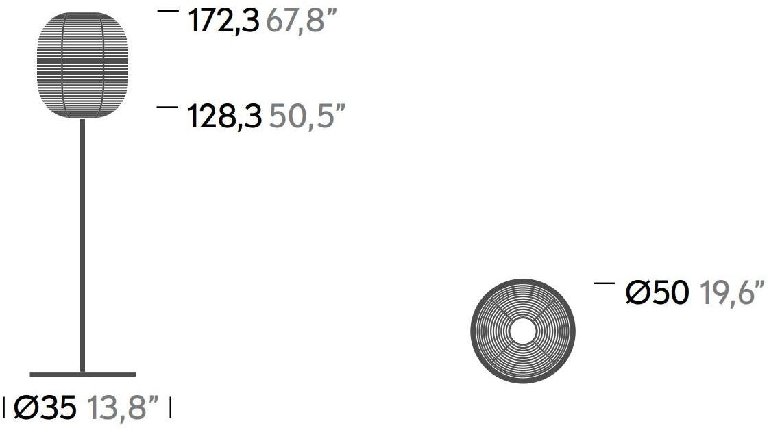 Kettal Торшер для улицы из синтетического волокна Bela sun-id-1348126 - Вид №5