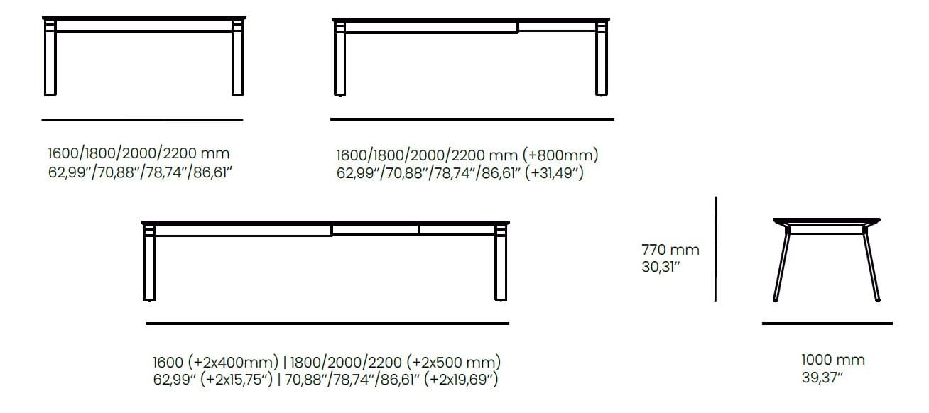 Деревянный прямоугольный обеденный стол animovel ARCH-00133998 - Вид №3