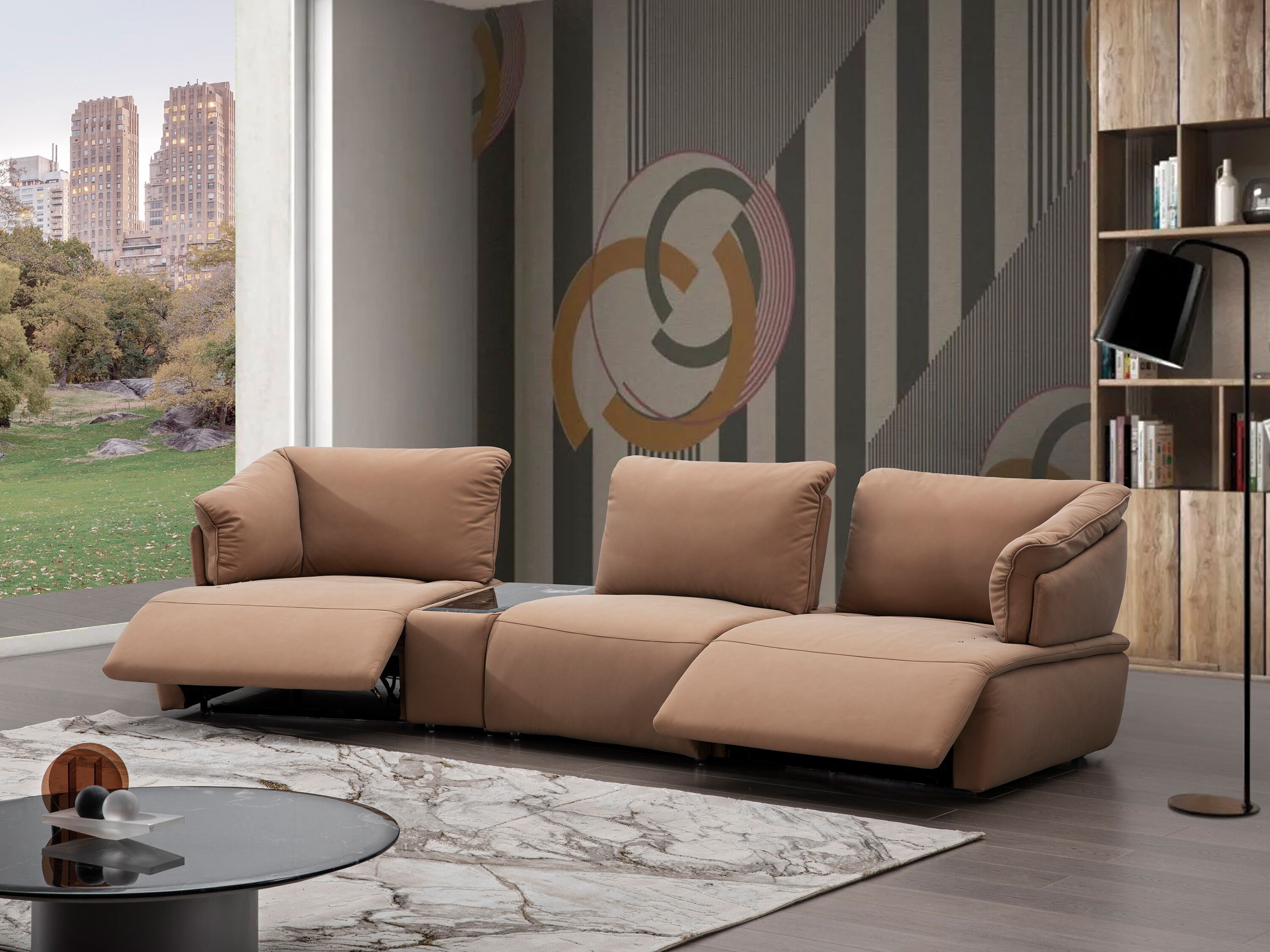 3-местный кожаный диван с электрическим движением CAMPO DE' FIORI Coast ARCH-00037457 - Вид №8