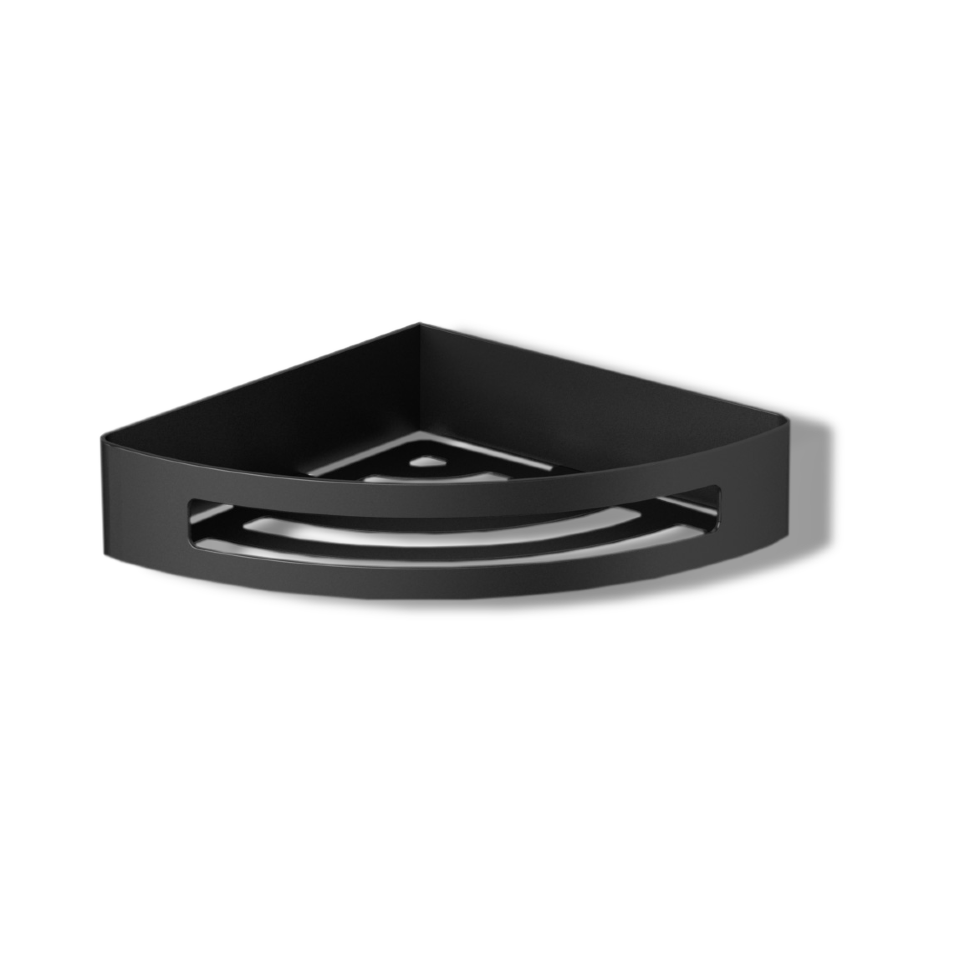 75260-BPC Душевая полка VICO подвесная цвет черный матовый LANGBERGER VICO, BLACK EDITION