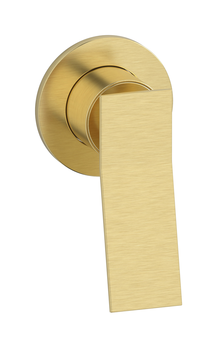 Внешние части встроенного смесителя на 1 потребителя WE ARE IB wa399cs Brushed Pale Gold Wave