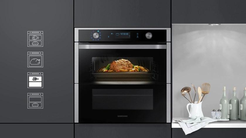 Samsung Home Appliances Двойная электрическая многофункциональная духовка класса а +  Nv75n7677rs  - Вид №13