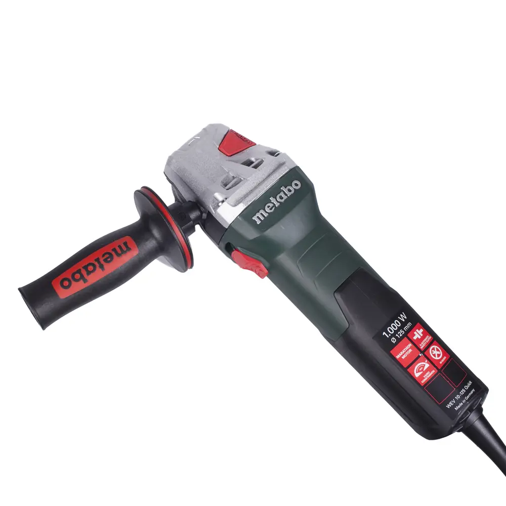 Углошлифовальная машина (болгарка) Metabo WEV 10-125 Quick, 1000 Вт, 125 мм STLM-2211666 - Вид №2