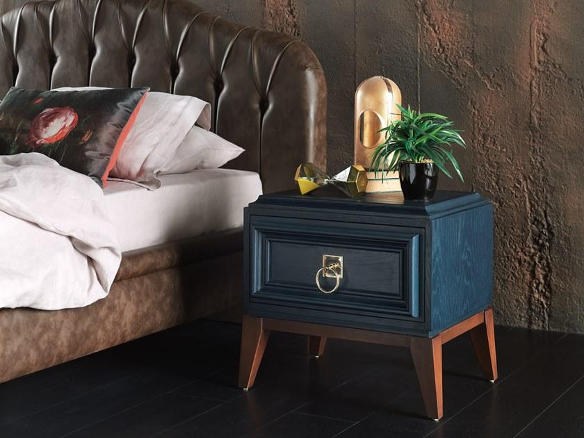 Enza Home Прямоугольная тумбочка из дерева с ящиками Elegante sun-id-1370764 - Вид №1