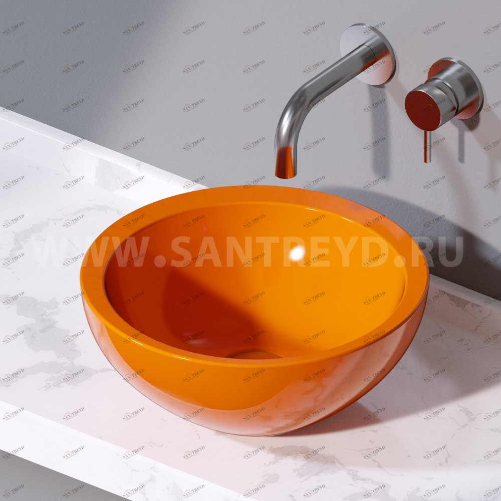 L223114 Накладная раковина на столешницу  круглая A. e T. Italia SPOT AeT ITALIA