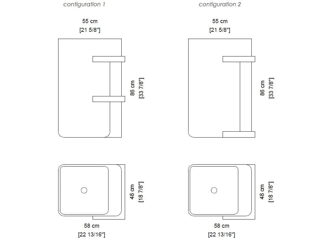 Отдельно стоящий умывальник из натурального камня Davani Meridian ARCH-00023244 - Вид №4