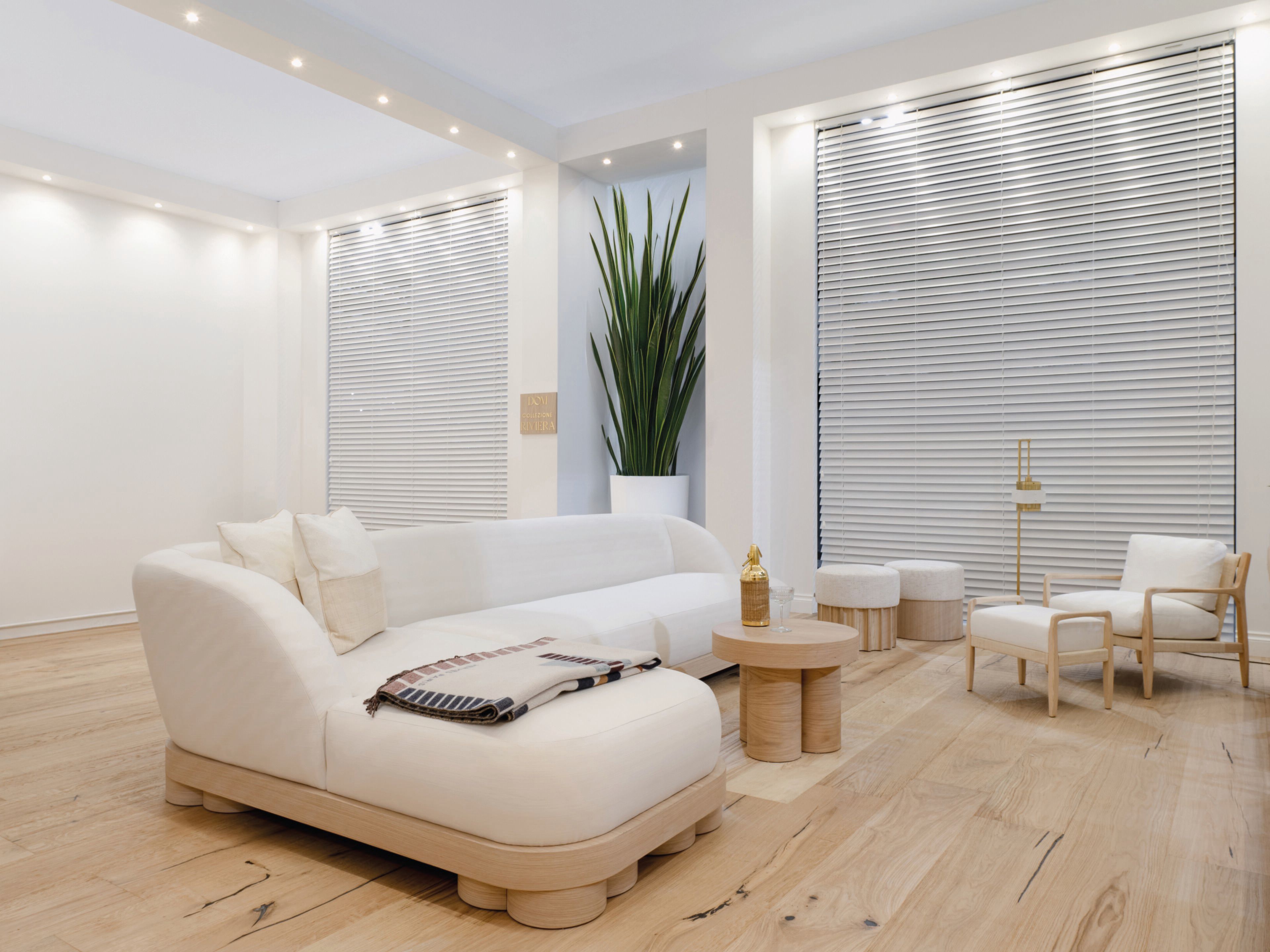 Модульный тканевый диван с полуостровом DOM EDIZIONI коллекция Ривьера ARCH-00090829 - Вид №4