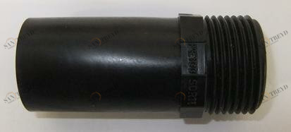 SANIT 121464000090 Адаптер ниппель, PE 100, SDR 11, длинная, наружная резьба 