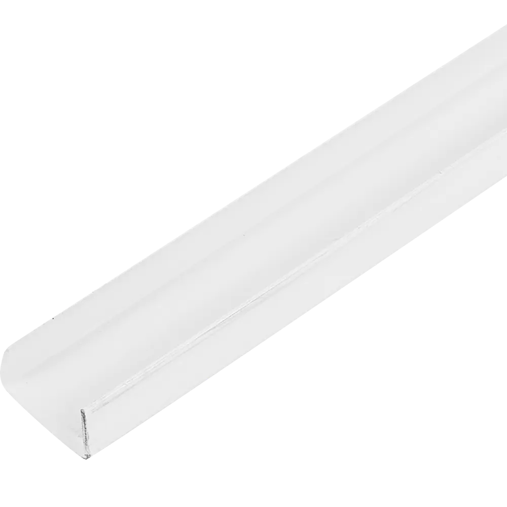 U-Профиль ПВХ 21x10x1x1000 мм, цвет белый GAH ALBERTS STLM-2067480 - Вид №3