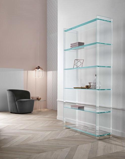 Tonelli Design Книжный шкаф из стекла Quiller sun-id-1475650 - Вид №2