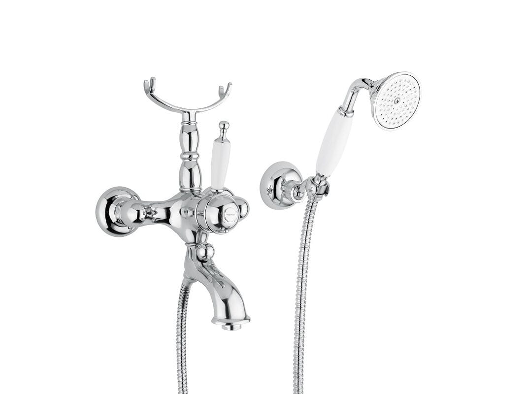 Хромированный латунный термостатический смеситель для ванны Bugnatese Оксфорд ARCH-00119003 - Вид №1