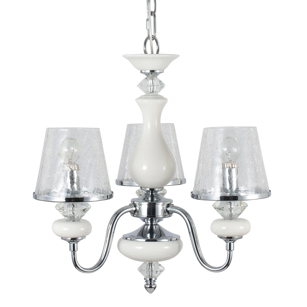 Подвесная люстра Crystal Lux Betis SP-PL3 CRYSTAL LUX ДИЗАЙНЕРСКИЕ, BETIS 108719 Хром  - Вид №1
