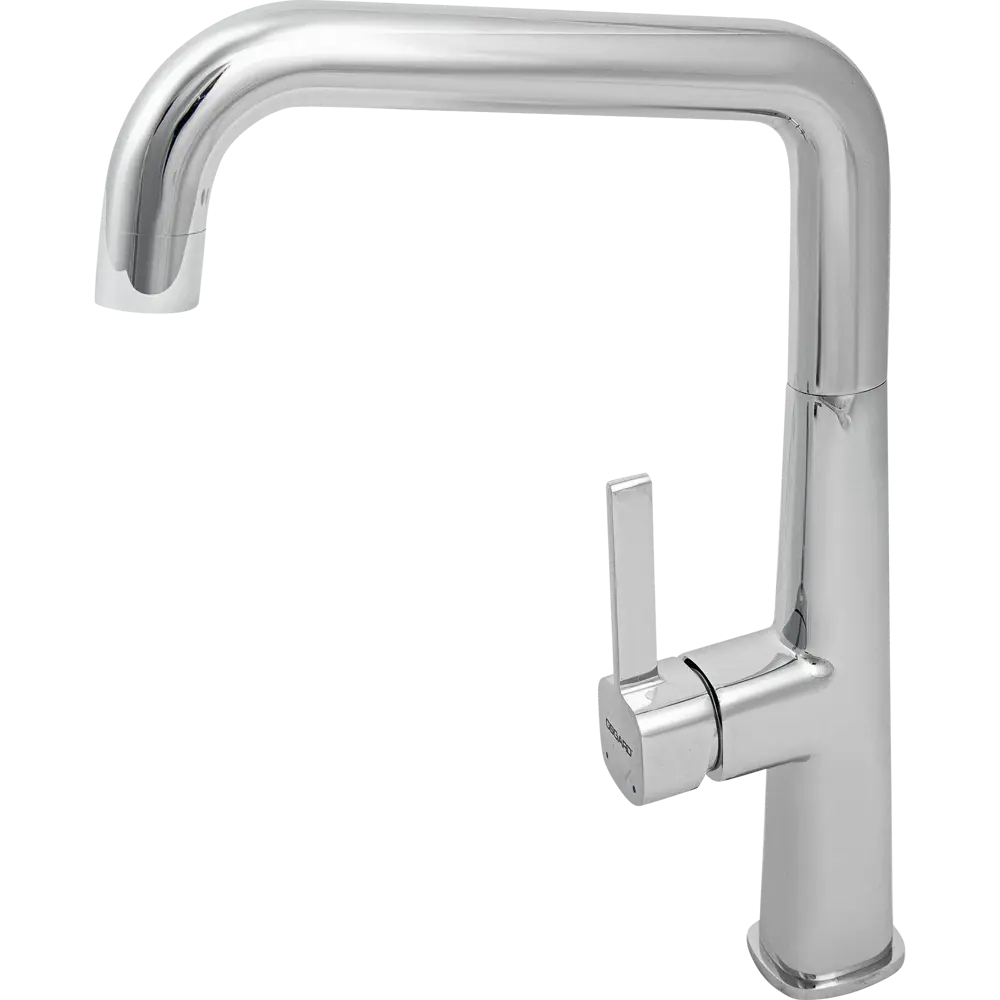 Смеситель для кухни Osgard Pira с высоким изливом цвет хром STLM-2163744
