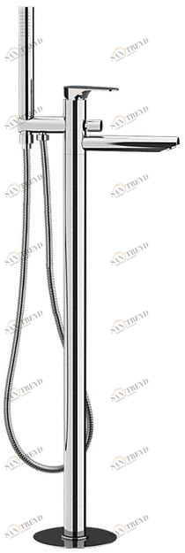 Remer Rubinetterie Смеситель для ванны напольный с ручным душем Class line L 08