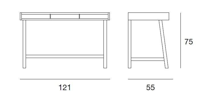Письменный стол Pacini & Cappellini ABACO ARCH-00077750 - Вид №2