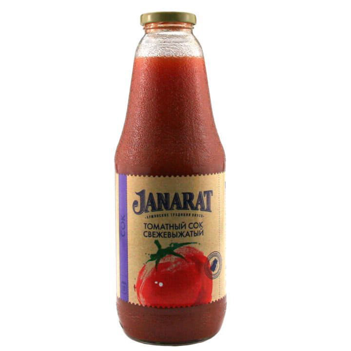 Томатный сок свежевыжатый Janarat 1 л Santreyd 9674 - Вид №1