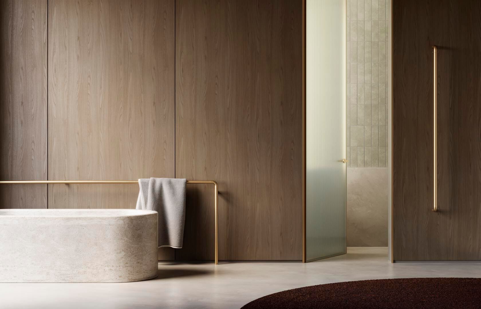 Модульный латунный полотенцесушитель Caleido ARCH-00037733 - Вид №4