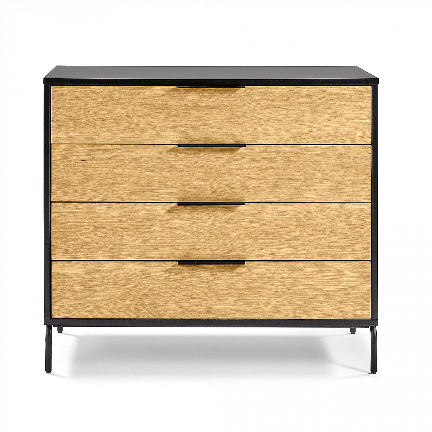 067827 Комод Savoi 100 х 90 черный La Forma Stellar