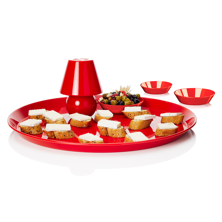 Поднос с лампой Snacklight, красный Fatboy 100564 - Вид №4