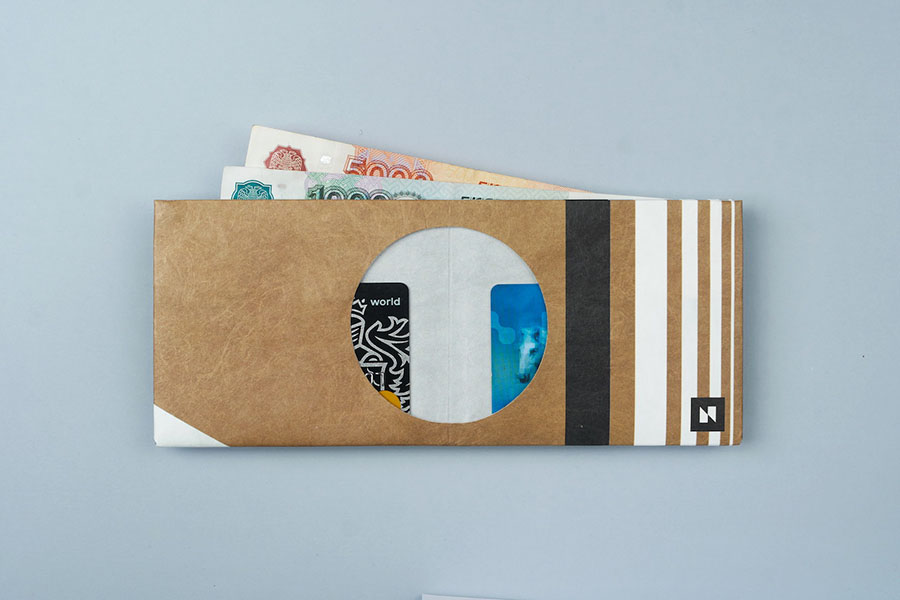 NW-089 Кошелек new rayon, мультиколор New wallet  - Вид №4