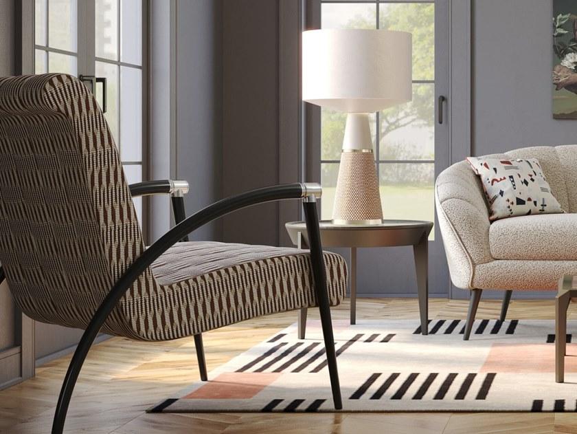 Jetclass Кресло из ткани с подлокотниками Royal Jry303 - Вид №3