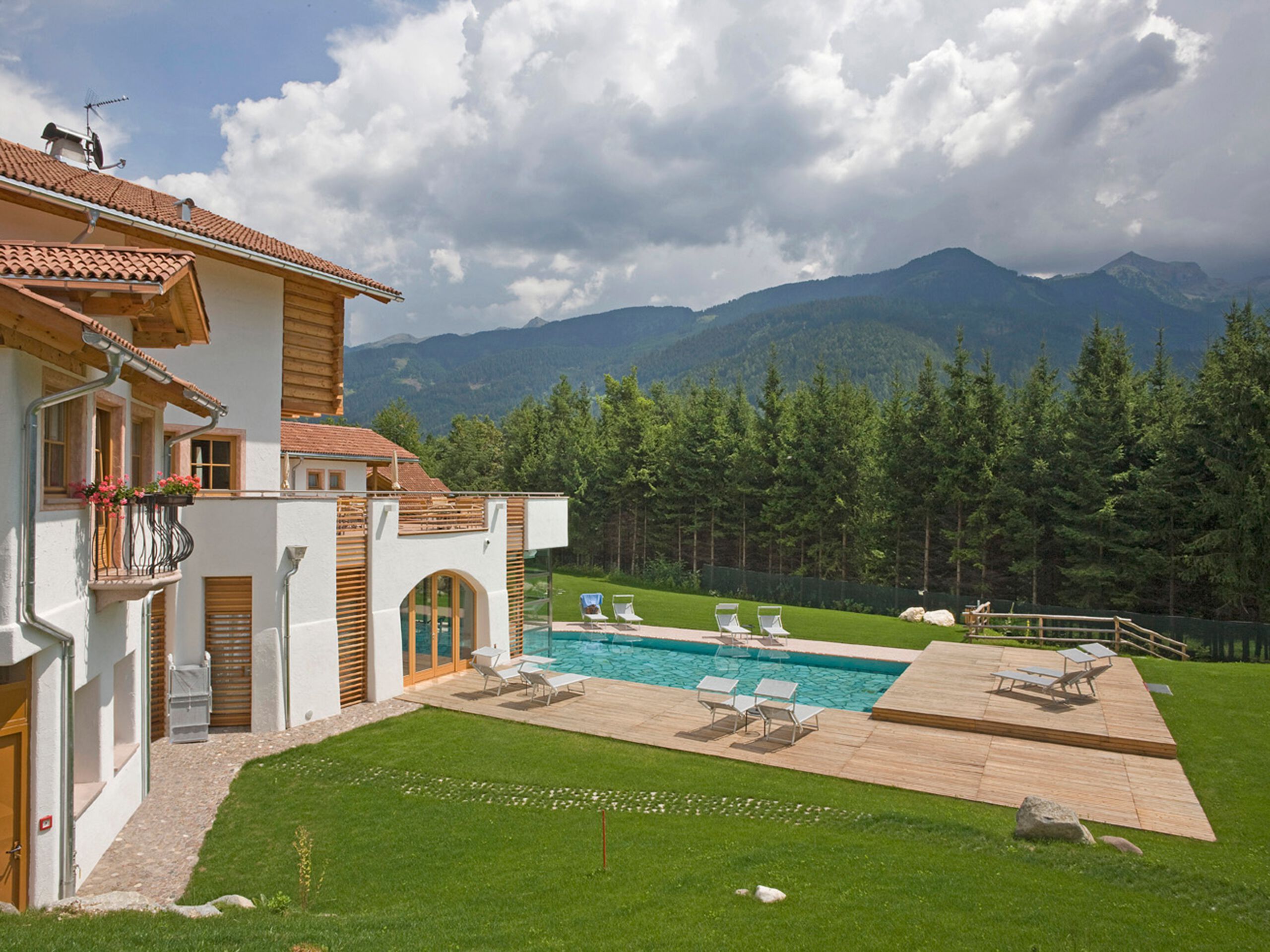 Открытый биосовместимый деревянный пол Fiemme Tremila CIRMOLO ARCH-00069677 - Вид №1