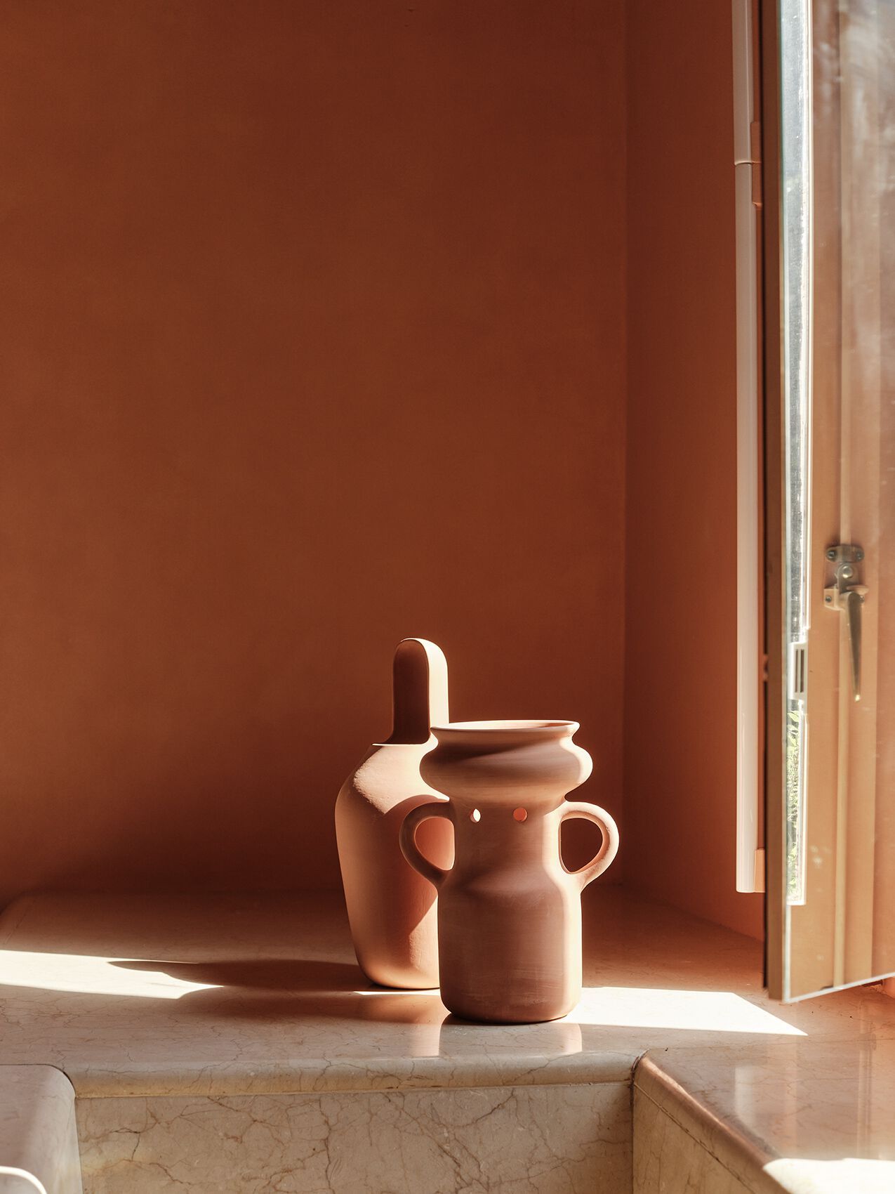 Низкий терракотовый садовый горшок BD Barcelona GARDENIAS N.4 ARCH-00103459 - Вид №7