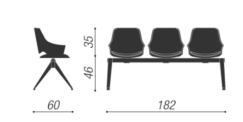 Сидя на полу бар Moschella Виндзор ARCH-00067862 - Вид №2