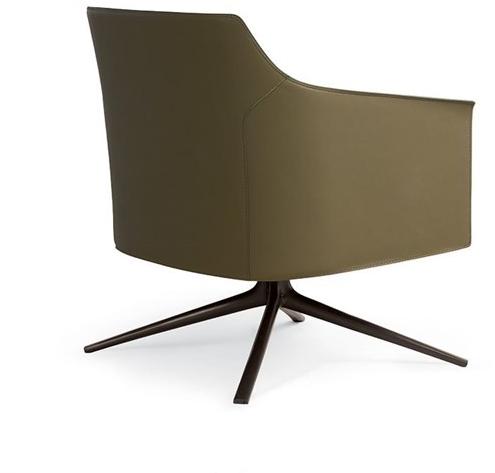 Poliform Поворотное кожаное кресло с подлокотниками Stanford sun-id-1424712 - Вид №2