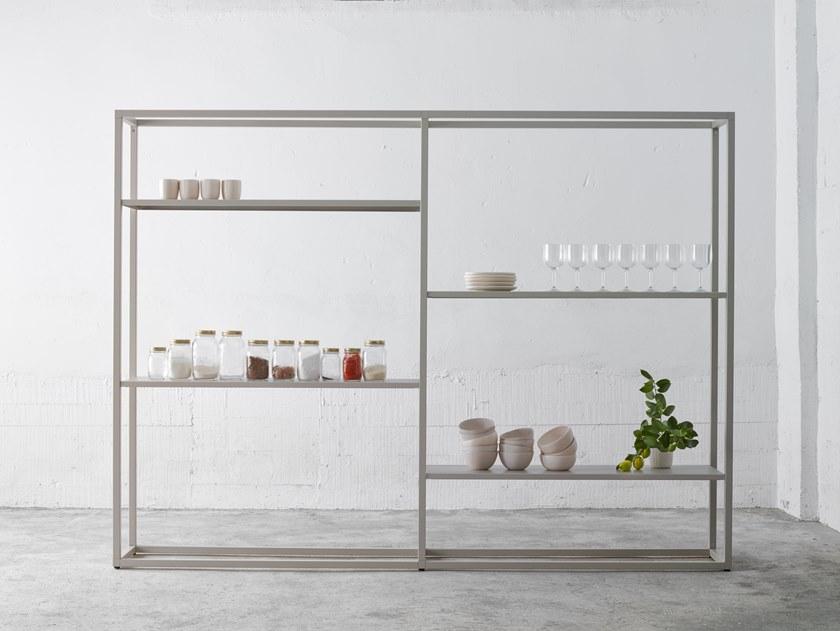 ONDARRETA Модульный двухсторонний открытый книжный шкаф Dry sun-id-1344846 - Вид №9