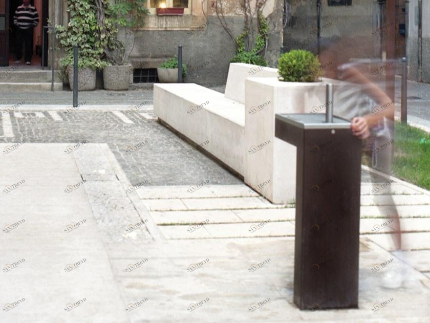 URBIDERMIS Напольный фонтан Corten ™ sun-id-1401379