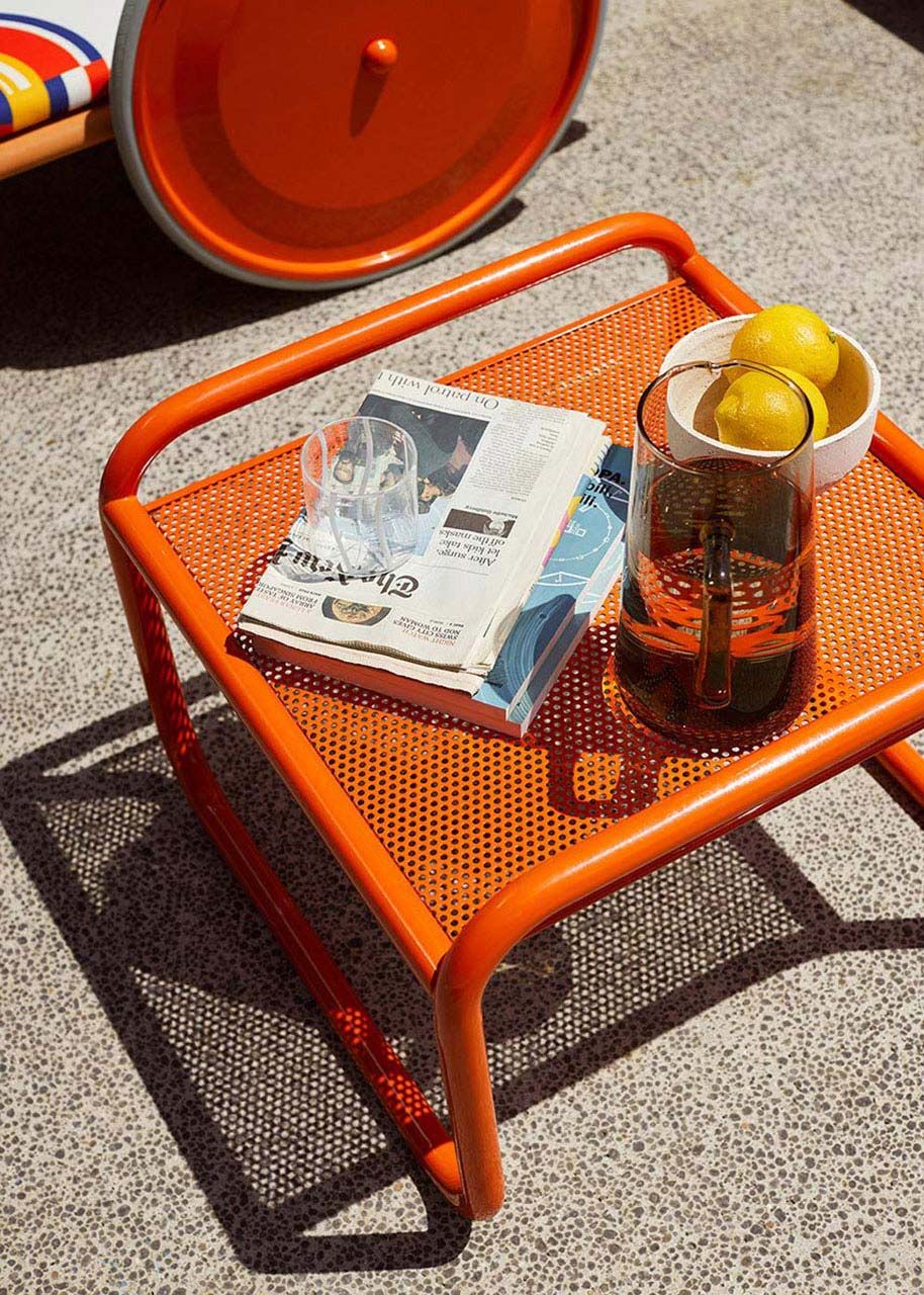 Садовая подставка для ног / журнальный столик из нержавеющей стали Exteta Locus Solus ARCH-00019960 - Вид №5